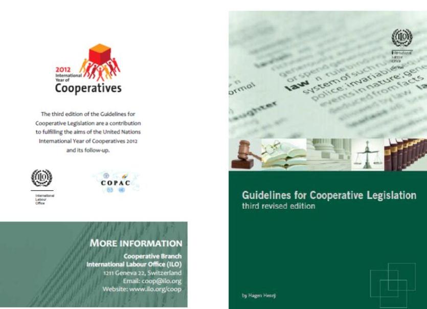 Co-operative legislation finds a home in more nations